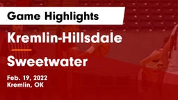 Kremlin-Hillsdale  vs Sweetwater  Game Highlights - Feb. 19, 2022