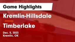 Kremlin-Hillsdale  vs Timberlake Game Highlights - Dec. 5, 2023