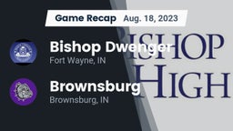 Recap: Bishop Dwenger  vs. Brownsburg  2023