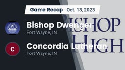 Recap: Bishop Dwenger  vs. Concordia Lutheran  2023