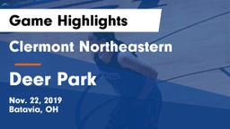 Clermont Northeastern  vs Deer Park  Game Highlights - Nov. 22, 2019