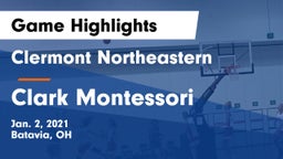 Clermont Northeastern  vs Clark Montessori  Game Highlights - Jan. 2, 2021