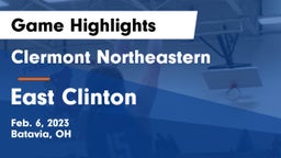 Clermont Northeastern  vs East Clinton  Game Highlights - Feb. 6, 2023