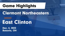 Clermont Northeastern  vs East Clinton  Game Highlights - Dec. 4, 2023