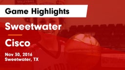 Sweetwater  vs Cisco  Game Highlights - Nov 30, 2016