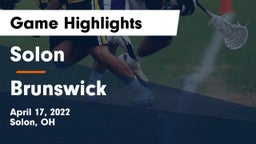Solon  vs Brunswick  Game Highlights - April 17, 2022