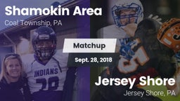 Matchup: Shamokin Area High vs. Jersey Shore  2018