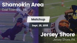 Matchup: Shamokin Area High vs. Jersey Shore  2018