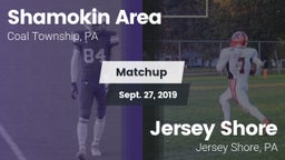 Matchup: Shamokin Area High vs. Jersey Shore  2019