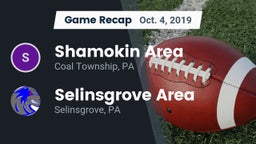 Recap: Shamokin Area  vs. Selinsgrove Area  2019