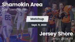 Matchup: Shamokin Area High vs. Jersey Shore  2020