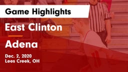 East Clinton  vs Adena  Game Highlights - Dec. 2, 2020