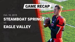 Recap: Steamboat Springs  vs. Eagle Valley  2015
