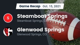 Recap: Steamboat Springs  vs. Glenwood Springs  2021