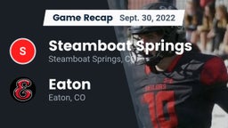 Recap: Steamboat Springs  vs. Eaton  2022