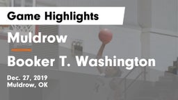 Muldrow  vs Booker T. Washington Game Highlights - Dec. 27, 2019