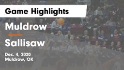 Muldrow  vs Sallisaw Game Highlights - Dec. 4, 2020