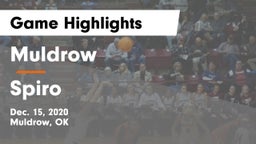 Muldrow  vs Spiro  Game Highlights - Dec. 15, 2020
