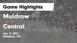 Muldrow  vs Central Game Highlights - Jan. 9, 2021