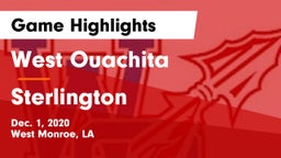 West Ouachita  vs Sterlington  Game Highlights - Dec. 1, 2020