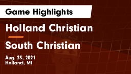 Holland Christian vs South Christian  Game Highlights - Aug. 23, 2021