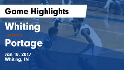 Whiting  vs Portage  Game Highlights - Jan 18, 2017