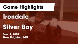 Irondale  vs Silver Bay Game Highlights - Jan. 1, 2020