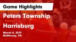 Peters Township  vs Harrisburg  Game Highlights - March 8, 2019