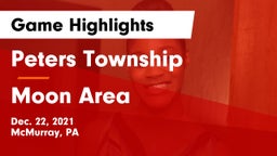 Peters Township  vs Moon Area  Game Highlights - Dec. 22, 2021