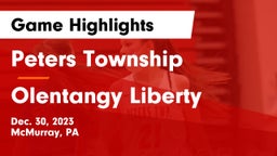 Peters Township  vs Olentangy Liberty  Game Highlights - Dec. 30, 2023