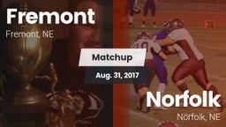 Matchup: Fremont  vs. Norfolk  2017