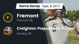 Recap: Fremont  vs. Creighton Preparatory School 2017