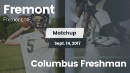 Matchup: Fremont  vs. Columbus Freshman 2017
