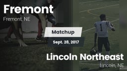 Matchup: Fremont  vs. Lincoln Northeast  2017