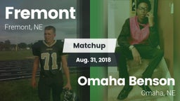 Matchup: Fremont  vs. Omaha Benson  2018