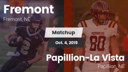 Matchup: Fremont  vs. Papillion-La Vista  2019