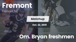 Matchup: Fremont  vs. Om. Bryan freshmen 2019