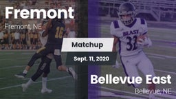 Matchup: Fremont  vs. Bellevue East  2020