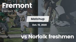 Matchup: Fremont  vs. vs Norfolk freshmen 2020