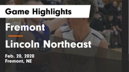Fremont  vs Lincoln Northeast  Game Highlights - Feb. 20, 2020