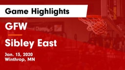 GFW  vs Sibley East  Game Highlights - Jan. 13, 2020