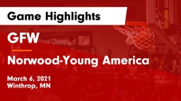 GFW  vs Norwood-Young America  Game Highlights - March 6, 2021