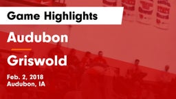 Audubon  vs Griswold  Game Highlights - Feb. 2, 2018