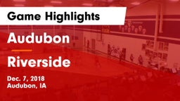 Audubon  vs Riverside  Game Highlights - Dec. 7, 2018