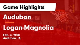 Audubon  vs Logan-Magnolia  Game Highlights - Feb. 4, 2020