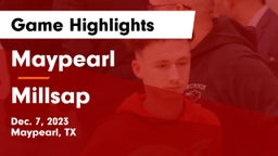 Maypearl  vs Millsap  Game Highlights - Dec. 7, 2023