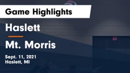 Haslett  vs Mt. Morris Game Highlights - Sept. 11, 2021