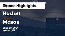 Haslett  vs Mason  Game Highlights - Sept. 22, 2021