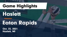 Haslett  vs Eaton Rapids  Game Highlights - Oct. 23, 2021