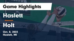 Haslett  vs Holt  Game Highlights - Oct. 8, 2022